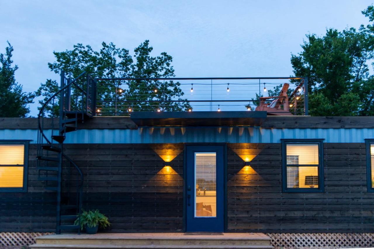 Villa La Casita-Shipping Container House Near Magnolia/Baylor Bellmead Exterior foto